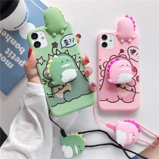 เคสโทรศัพท์รูปทรงไดโนเสาร์น่ารักสําหรับ VIVO Y17 Y11 Y12 Y15 S1 V15 Y91 Y91i Y95 Y91c Y19