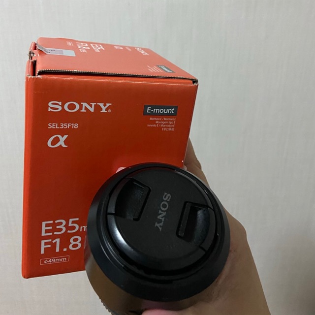 เลนส์ Sony E 35mm f/1.8 OSS (มือสอง)