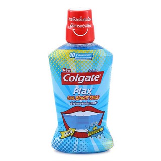 Colgate คอลเกต น้ำยาบ้วนปาก พลักซ์ คูล ไบรท์ สมายล์ 500 มล. (8850006932070)