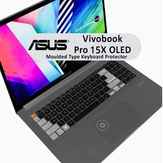 แผ่นซิลิโคนป้องกันคีย์บอร์ด สําหรับ ASUS Vivobook Pro 15X OLED Vivobook 6501