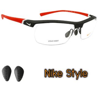 แป้นจมูกแว่นตา แว่น nike ทรงสามเหลี่ยม แป้นจมูกซิลิโคน จมูก แว่นตา ยางรองดั้งแว่น ดั้งแว่นตา Nike อะไหล่แว่น