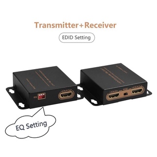 ตัวขยายเครือข่าย HDMI 165ft / 50m, NexTrend Ruku HDMI Extender ผ่านสายเคเบิลอินเตอร์เน็ต CAT5e / CAT6 / CAT6e