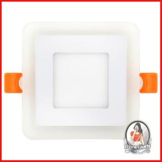 โคมไฟดาวน์ไลท์ รางนีออน ดาวน์ไลท์ ดาวน์ไลท์ LED EVE SKYBLUE SQUARE 542785 6 วัตต์ BLUELIGHT WARMWHITE 
 ผลิตจากวัสดุคุณภ