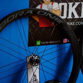 ล้อ​เสือหมอบ​ดิสเบรค campagnolo. Bora one50.