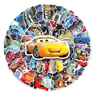 ✨พร้อมส่ง✨McQueen แมคควีน ลาย ชินคันเซ็น โทมัส Cars sticker Disney เมโลดี้ สติกเกอร์ กันน้ำ 50pcs