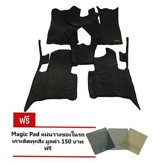 Matpro พรมปูพื้นเข้ารูป 100% ใยไวนิล 16 ชิ้น TOYOTA FORTUNER (สีดำ) แถมฟรี แผ่นรอง Magic Pad