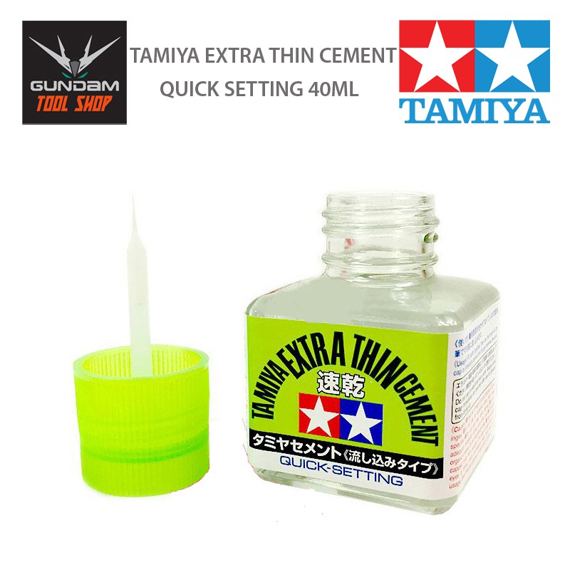 TAMIYA EXTRA THIN CEMENT QUICK SETTING MODEL GLUE