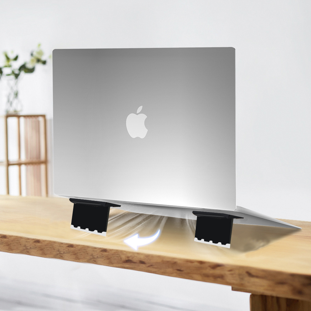 Laptop cooling rack multifunctional folding and elevated desktop ...