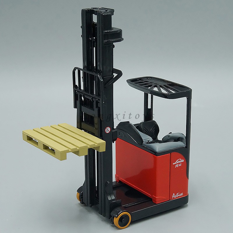 125 Diecast Reach Truck Model Toys Linde Forklift R14S R16S R20S For ...