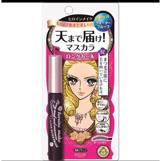 KISS ME Heroine Make Long &amp; Curl Mascara (Black)Original