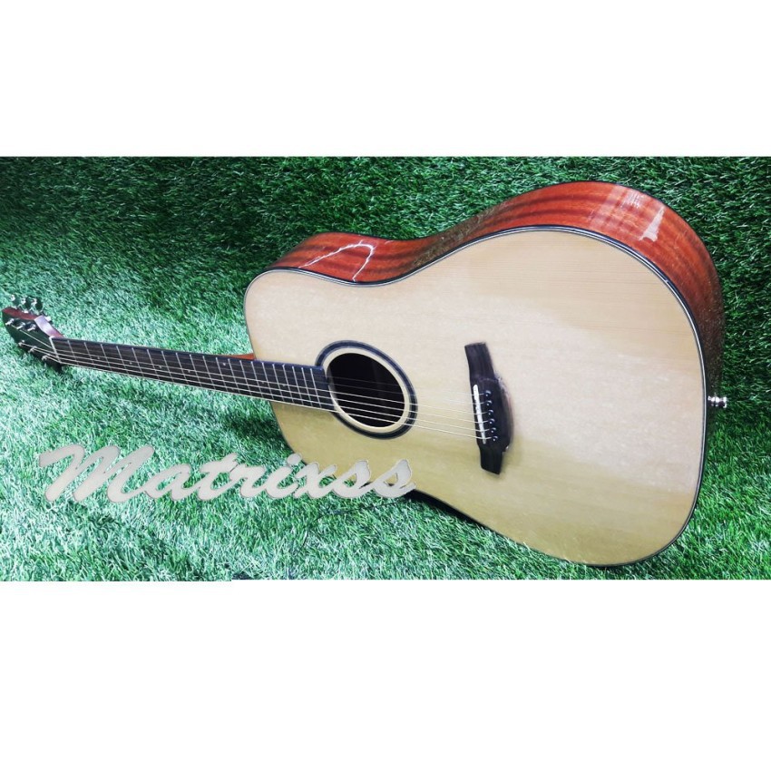 Matrixss กีตาร์โปร่ง Acoustic Guitar 41" รุ่น MS-3D + กระเป๋า
