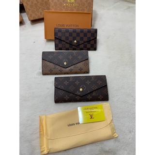 กระเป๋าตัง Lv หน้าจดหมาย 7 นิ้วใบยาว