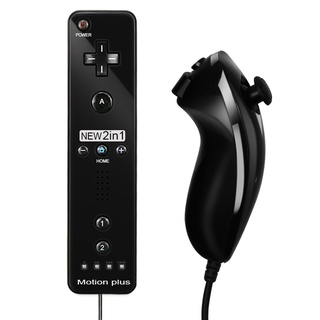 รีโมตคอนโทรลไร้สาย สําหรับ Nintendo Wii Nunchuck Nintend Remote Motion Plus Joypad Joystick