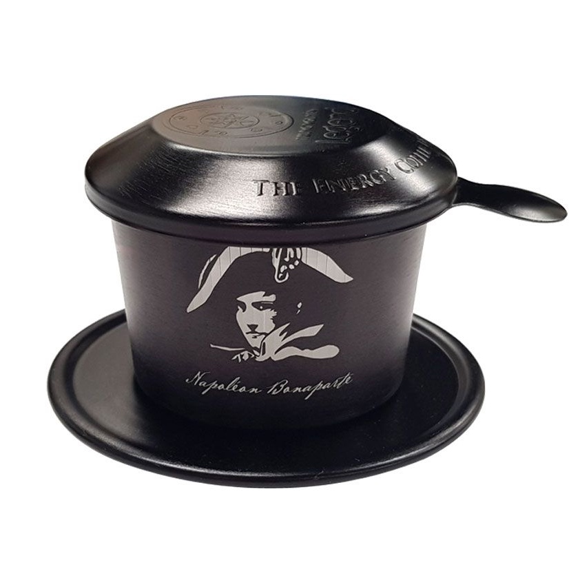 Trung Lugen Sculptured สารส้มกรอง Dripper 7 ซม. กาแฟเวียดนาม Phin