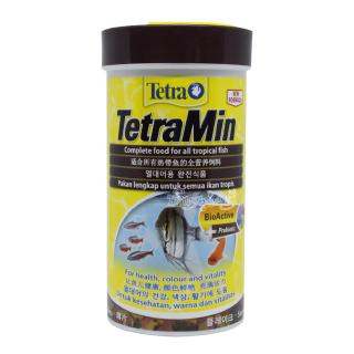 Tetra Min - อาหารชนิดแผ่น สูตรผสม BioActive สำหรับปลาเขตร้อนทุกชนิด (20g., 52g., 200g.)