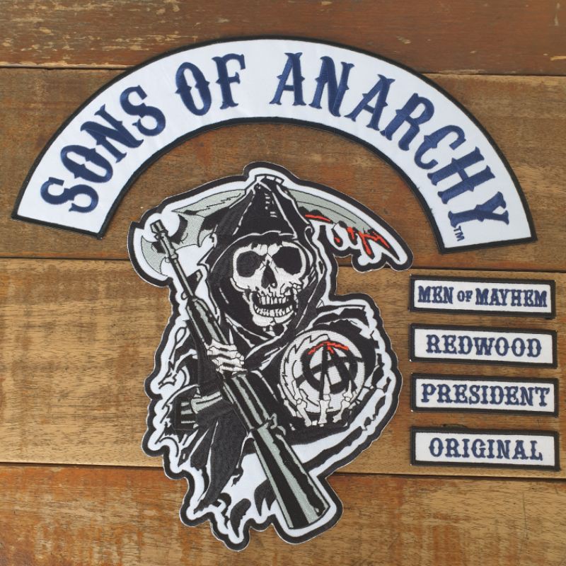 แพทช์เย็บปักถักร้อย Son Of Anarchy [ขนาดใหญ่]
