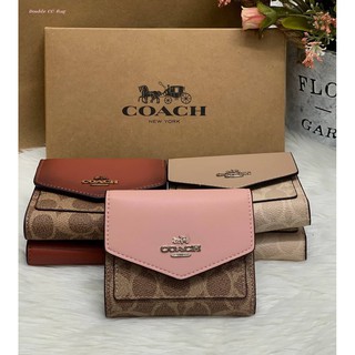 (แท้ 💯%‼) COACH SHOT WALLET BAG((31548))