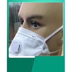 พร้อมส่ง MASK มาตรฐาน FFP2 หน้ากากอนามัยแบบมีวาล์วระบายอากาศ10 ชิ้น ราคา 600 บาท หน้ากากป้องกันฝุ่นล