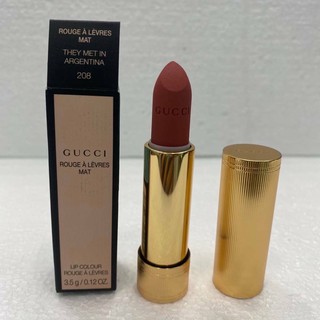 ลิปสติก Gucci ของแท้พร้อมส่ง 208 MAT