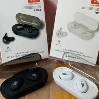 หูฟัง Bluetooth TWS4 Bluetooth earphone ชุดหูฟังไร้สายบลูทูธ ,เสียงดี งานดี พร้อมส่ง