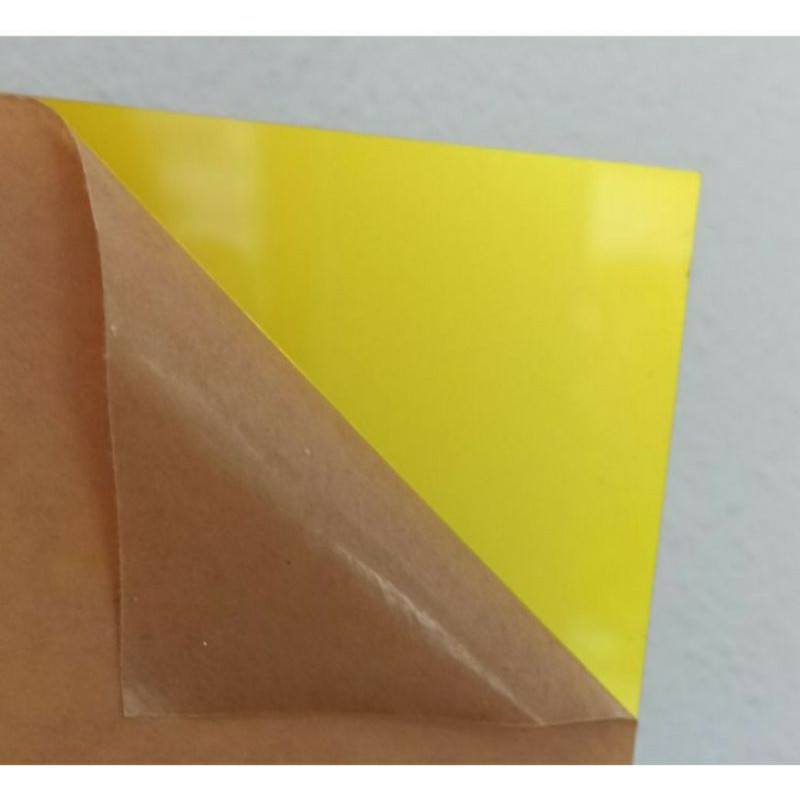 แผ่นพลาสติกอะคริลิค สีมุกน้ำตาล  สีมุกเหลือง ขนาด 12×12 นิ้ว หนา 2 มม.
