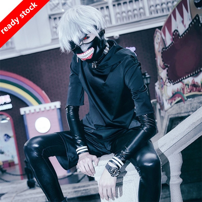 ชุดคอสเพลย์ tokyo ghoul jin muyan 4 ชิ้น