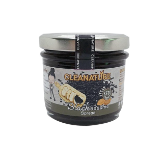 (ใส่โค้ด X78CS3S5 ลด 75.-) Black Sesame Spread สเปรดงาดำ *KETO/คลีน100%* (ไม่ใส่น้ำตาล/น้ำมัน)