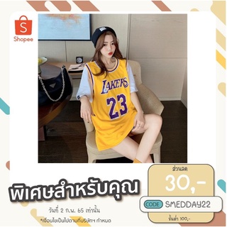 เสื้อบาสแฟชั่นแขนกุด(คอกลม) 🏀ชายและหญิง ผ้าดีใส่สบาย มินิเดรสบาส ชุดบาส มีให้เลือกหลายแบบ