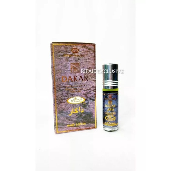 น้ำหอมอาหรับ Dakar by Al-Rehab น้ำหอม Woody Aromatic สำหรับผู้ชาย