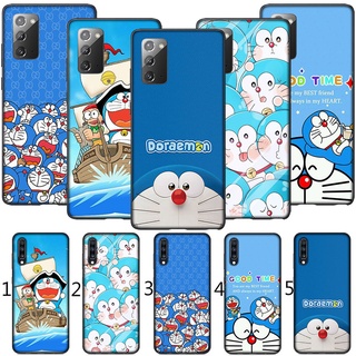 เคสซิลิโคนนิ่ม ลายการ์ตูนโดเรม่อน Na25 สําหรับ Samsung Galaxy A9 A8 A7 A6 A8+ A6+ Plus 2018 Quantum 2 M20 M30