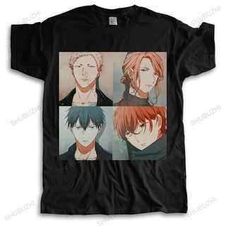 เสื้อยืด พิมพ์ลายการ์ตูนอนิเมะ Yaoi Given Mafuyu Ritsuka Uenoyama Kaji สไตล์วินเทจ สําหรับผู้ชายS-5XL