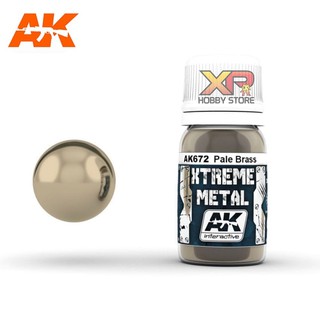 AK672 Xtreme Metal Pale Brass