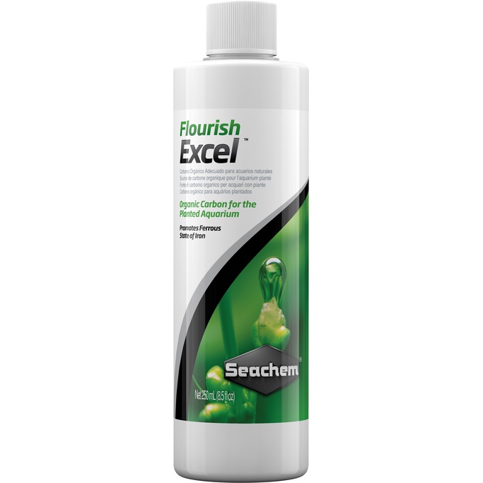 Seachem Flourish Excel - คาร์บอนน้ำ ฆ่าตะไคร่ขนดำ และ ตะไคร่เส้นผม