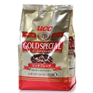 UCC GOLDSPECIAL (Regular) กาแฟคั่วบดยูซีซีโกล์ดสเปเชียล  400g.