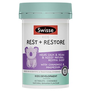 Swisse Kids Rest &amp; Restore 60 Tablets