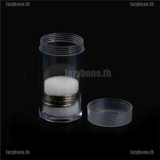One 30mm coin prevents damage Total protective tube Transparent coin storage