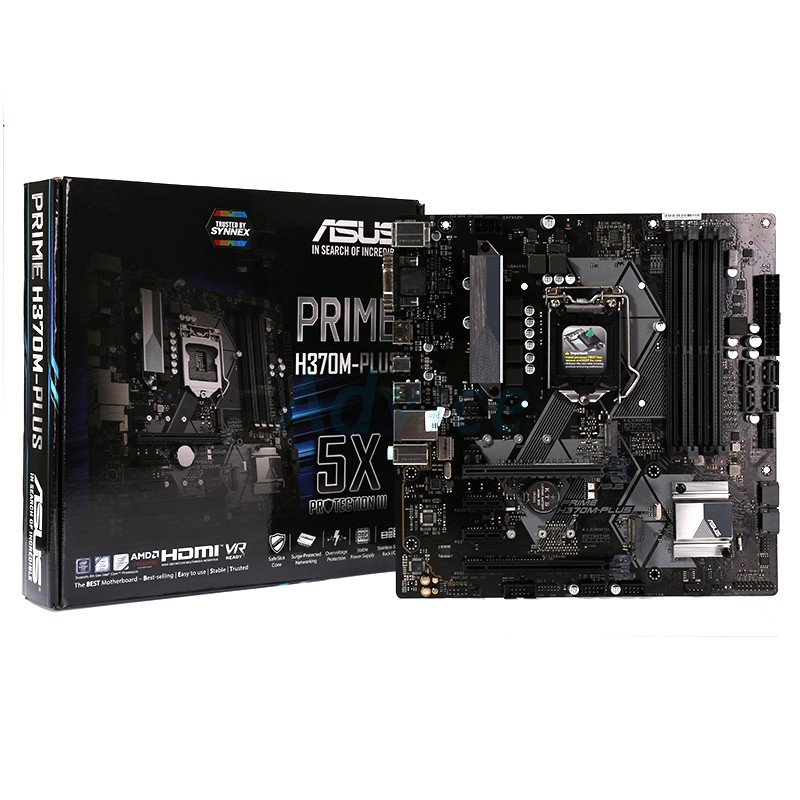 MAINBOARD (เมนบอร์ด) 1151 ASUS PRIME H370M-PLUS