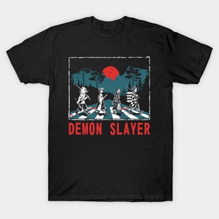 ถูกสุดๆGildan เสื้อยืด พิมพ์ลาย Demon Slayer สําหรับทุกเพศรหัสเต็ม