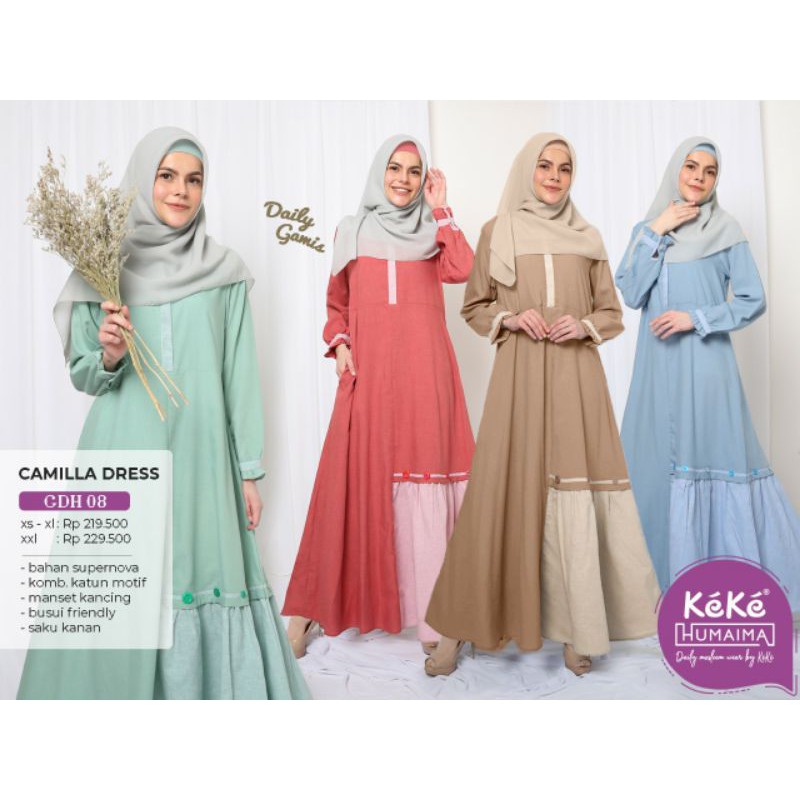 Keke Humaima Adult Dress ~ Camilla Dress GDH 08 ~