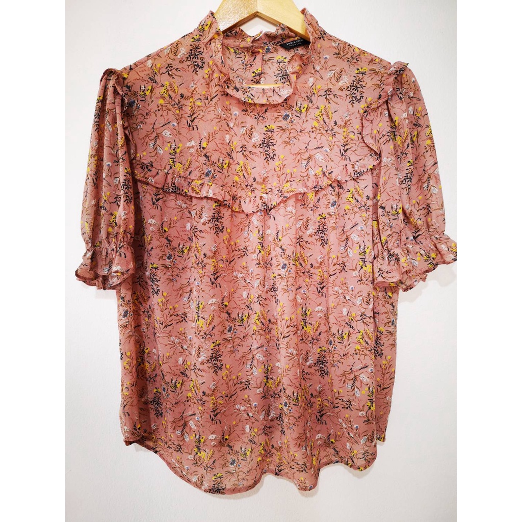 เสื้อแขนตุ๊กตา Shein Size 0XL อก 48นิ้ว