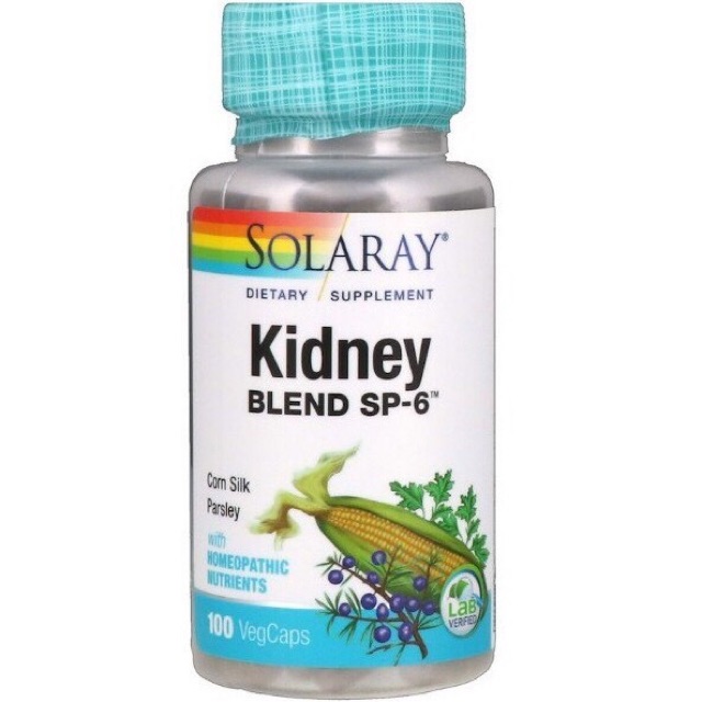 จัดส่ง 30 วัน &gt;&gt; Kidney Blend SP-6 บรรจุ 100 แคปซูล(Veggie Caps) บำรุงไต ลดไตเสื่อม