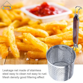 Heat Resistant Pasta Noodle Cooking Basket Mesh Strainer Hot Pot Skimmer Spoon