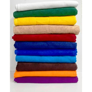 ผ้าขนหนู 30x60 นิ้ว คอตต้อน 100% เกรดโรงแรม หลากหลายสี ✨ Towel 30x60" 100% Cotton Various Colors Hotel Quality