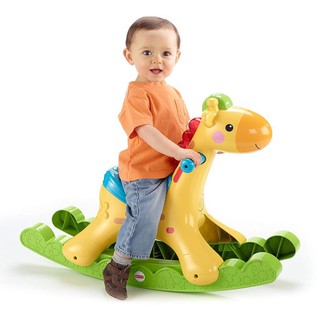 ยีราฟโยก Fisher-Price Rockin Tunes Giraffe ฝึกการทรงตัว