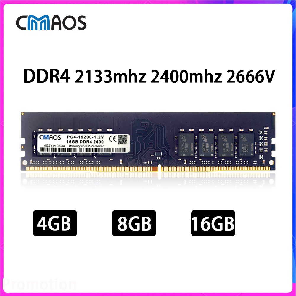 DDR4 Desktop Ram ddr4 8GB 16GB 4GB Memory DDR4 2133 2400 2666MHZ PC4 4G ...