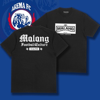 เสื้อยืดลําลอง แขนสั้น พิมพ์ลาย Arema FC "Malang Football Culture" สําหรับผู้ชาย