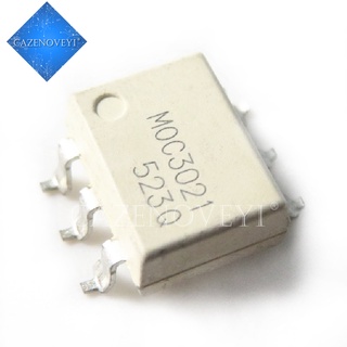 ชิ้นส่วนอิเล็กทรอนิกส์ MOC3021 MO3021 SOP6 Smd 10 ชิ้น/ชุด