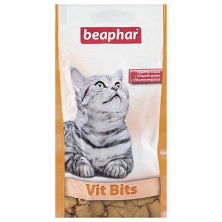 Beaphar ขนมมีวิตามิน สำหรับแมว VIT BITS CAT 35g. 1 ซอง