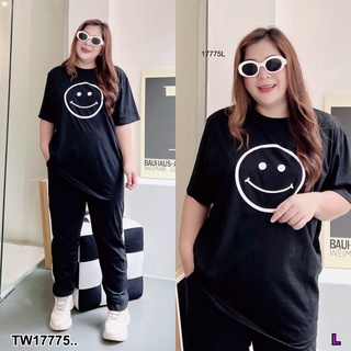 4You Set เสื้อผ้าคนอ้วน   เสื้อ + กางเกงขายาว พร้อมส่ง เสื้อผ้าผู้หญิง ชุดเซ็ท  เสื้อผ้าสาวอวบ ชุดไปทะเล  ขาว ดำ