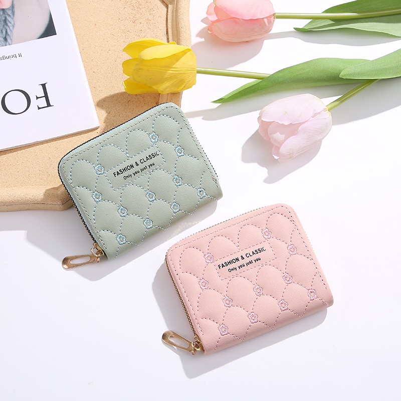 103# กระเป๋าสตางค์ กระเป๋าสตางค์ผู้หญิง กระเป๋าสตางค์ใบสั้น - รูปที่ 2